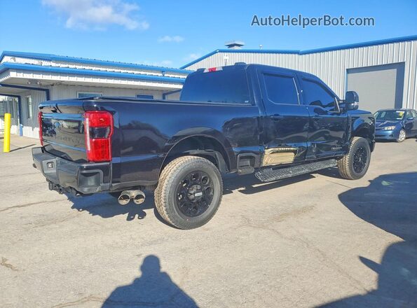 1FT8W2BT8SEC13563 2025 FORD F250 Black Задня права чверть