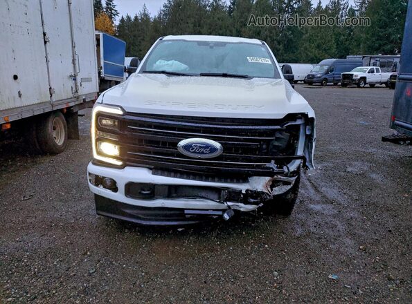 1FT8W3BM4SEC09167 2025 FORD F350 White Front view