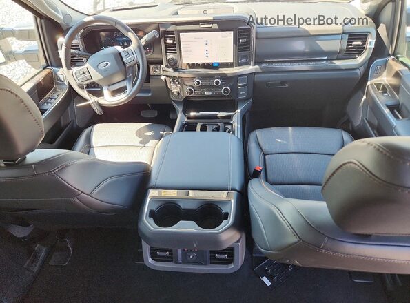 1FT8W3BN6TED54477 2026 FORD F350 Gray Dashboard view