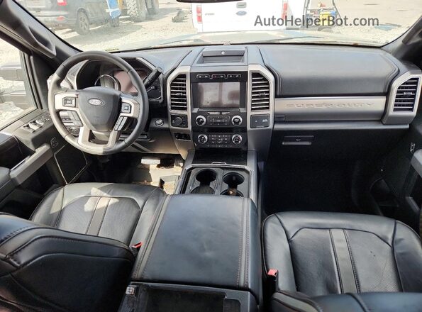 1FT8W3BT2KED61035 2019 FORD F350 Gray 