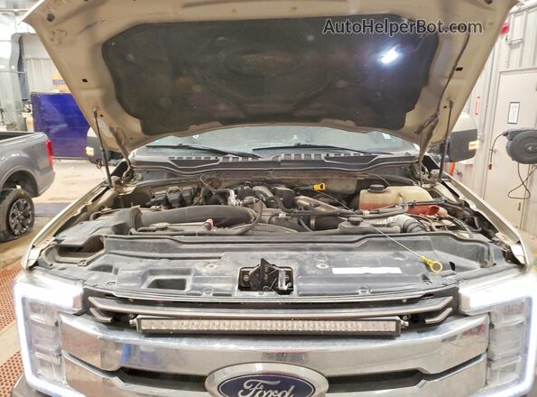 1FT8W3BT8HEF14901 2017 FORD F350 Beige 