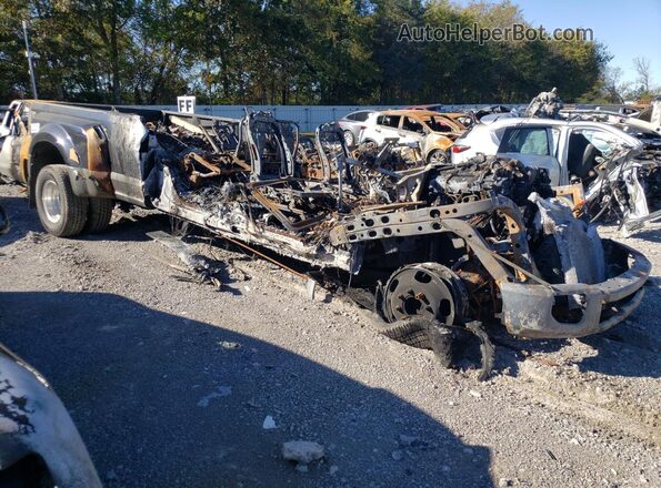 1FT8W3DT1NEC10060 2022 FORD F350 Пожар Передняя правая четверть