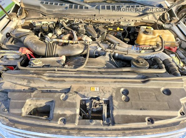 1FT8W3DT2HEE79849 2017 FORD F350 Белый Вид салона спереди