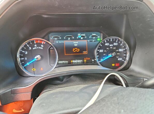 1FT8W3DT2HEE79849 2017 FORD F350 Белый Вид панели приборов