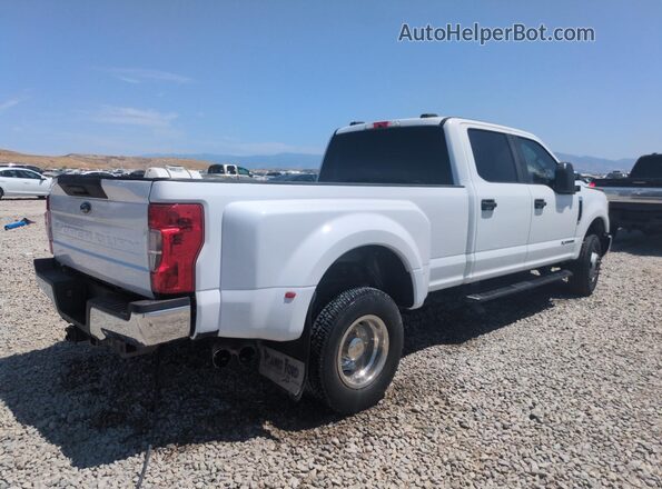 1FT8W3DT2MEC12298 2021 FORD F350 Белый Задняя правая четверть
