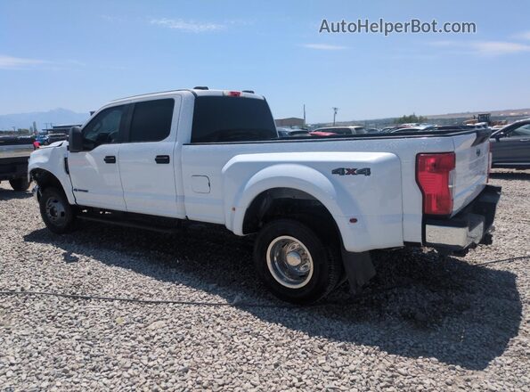 1FT8W3DT2MEC12298 2021 FORD F350 Белый Задняя левая четверть