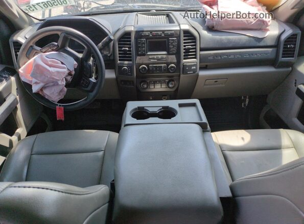 1FT8W3DT2MEC12298 2021 FORD F350 Белый Вид панели приборов