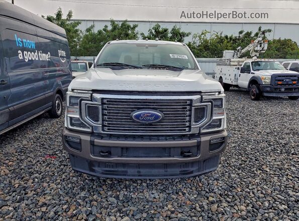 1FT8W3DT3NEF44655 2022 FORD F350 Белый Вид спереди