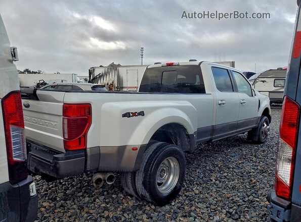 1FT8W3DT3NEF44655 2022 FORD F350 Белый Задняя правая четверть