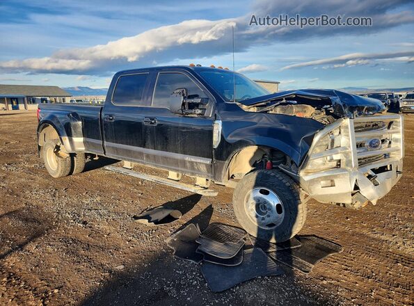 1FT8W3DT5HEC02547 2017 FORD F350 Черный Передняя правая четверть