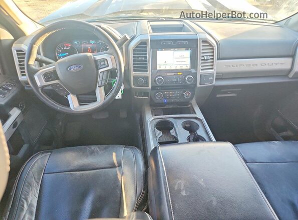 1FT8W3DT5HEC02547 2017 FORD F350 Черный Вид панели приборов