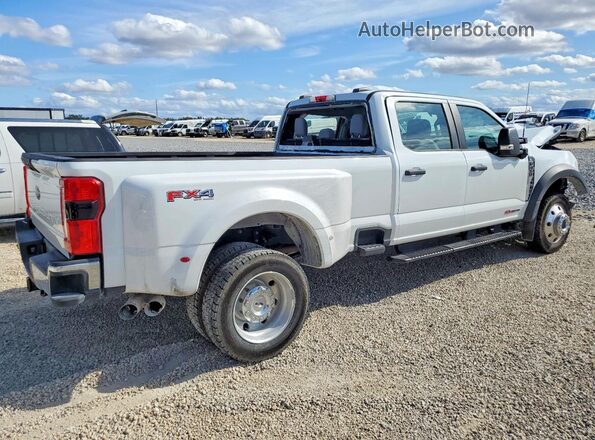 1FT8W4DMXSED38629 2025 FORD F450 White უკანა მარჯვენა