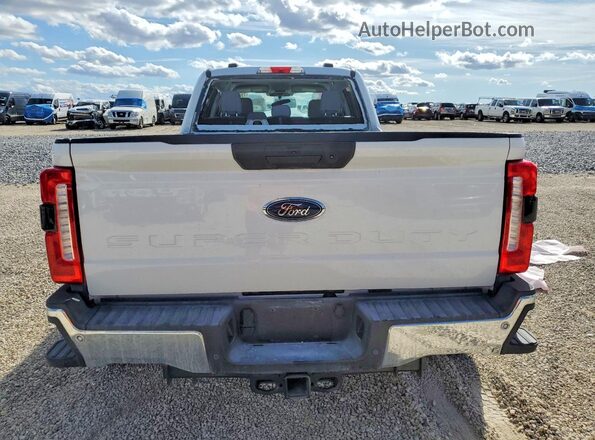 1FT8W4DMXSED38629 2025 FORD F450 White უკანა ხედი