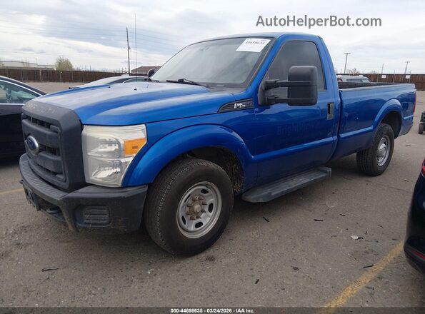 1FTBF2A68GEB08286 2016 FORD F-250 Blue Vista tres cuartos delantera izquierda