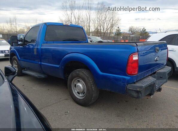1FTBF2A68GEB08286 2016 FORD F-250 Blue Trasero izquierdo