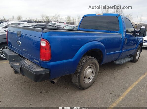 1FTBF2A68GEB08286 2016 FORD F-250 Blue Trasero derecho