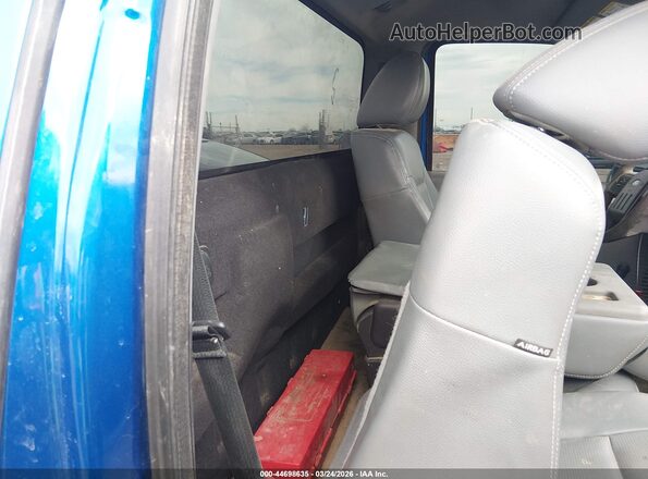 1FTBF2A68GEB08286 2016 FORD F-250 Blue Vista de la etiqueta del VIN