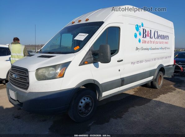 1FTBF4XG5GKB47236 2016 FORD TRANSIT-350 White Vista tres cuartos delantera izquierda