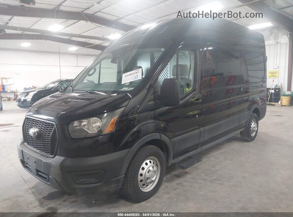 1FTBR2XG4PKA29299 2023 FORD TRANSIT-250 Black წინა მარცხენა ხედი სამი მეოთხედიდან