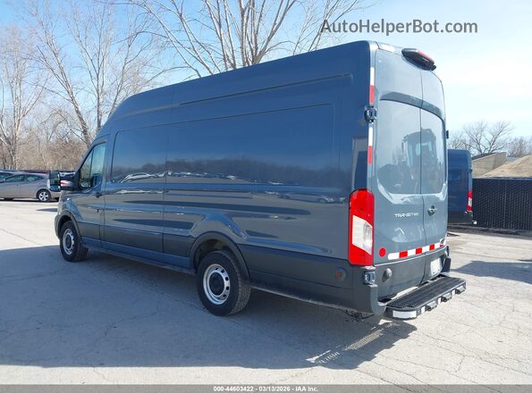 1FTBR3X83MKA53555 2021 FORD TRANSIT-250 Blue Tył lewy