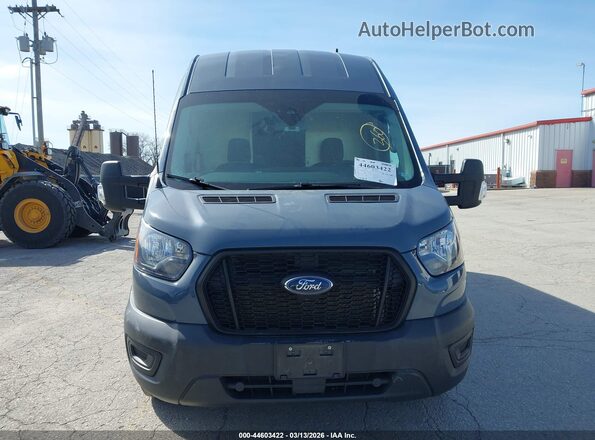 1FTBR3X83MKA53555 2021 FORD TRANSIT-250 Blue Widok zestawu wskaźników