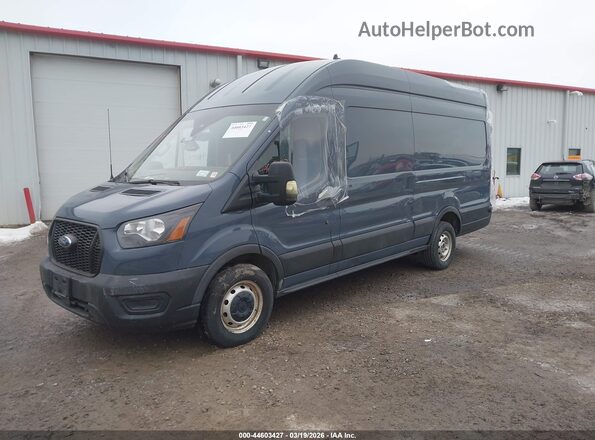 1FTBR3X85MKA57770 2021 FORD TRANSIT-250 Blue Front left