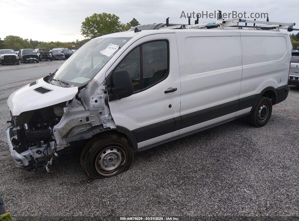 1FTBW1Y87RKB75130 2024 FORD TRANSIT-350 White Առջևի ձախ երեք քառորդ տեսարան