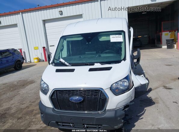1FTBW2CG2PKA04688 2023 FORD TRANSIT-350 White Widok zestawu wskaźników