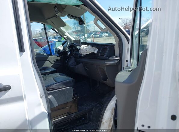 1FTBW2CG2PKA04688 2023 FORD TRANSIT-350 White Widok wnętrza z przodu