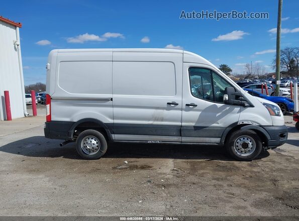 1FTBW2CG2PKA04688 2023 FORD TRANSIT-350 White Widok wnętrza z tyłu