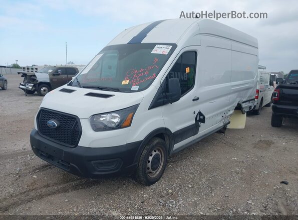1FTBW3XG0PKB00884 2023 FORD TRANSIT-350 White Vista tres cuartos delantera izquierda