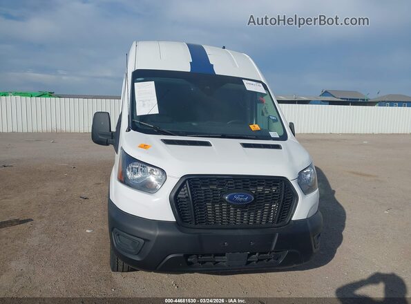 1FTBW3XG0PKB00884 2023 FORD TRANSIT-350 White Vista del cuadro de instrumentos