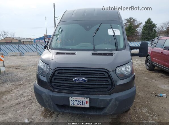 1FTBW3XM3JKB28367 2018 FORD TRANSIT-350 Gray Dashboard view