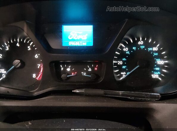 1FTBW3XM7KKB66959 2019 FORD TRANSIT-350 White Vista de los asientos traseros