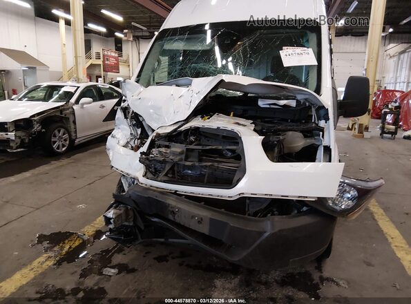 1FTBW3XM7KKB66959 2019 FORD TRANSIT-350 White Vista frontal