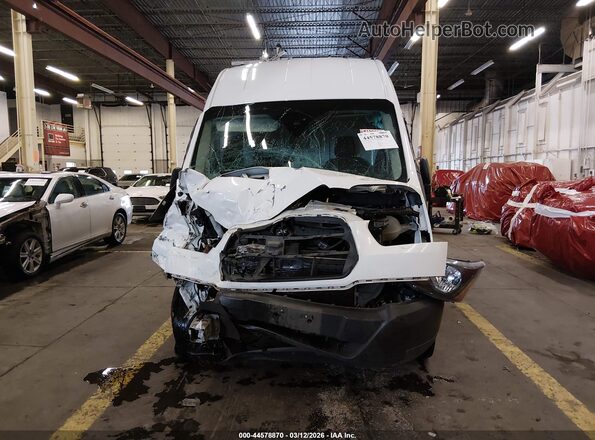 1FTBW3XM7KKB66959 2019 FORD TRANSIT-350 White Vista del cuadro de instrumentos