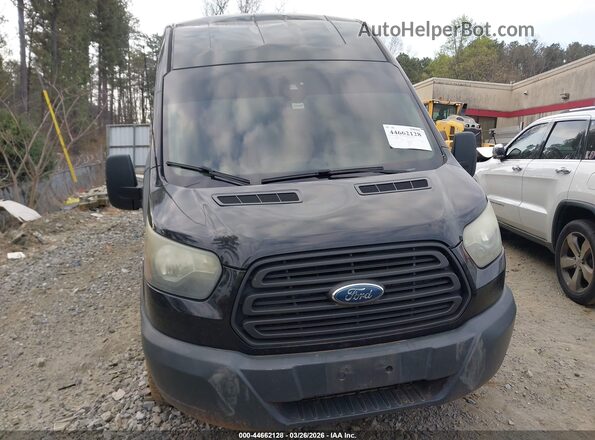 1FTBW3XV7HKA14147 2017 FORD TRANSIT-350 Black Instrument cluster view