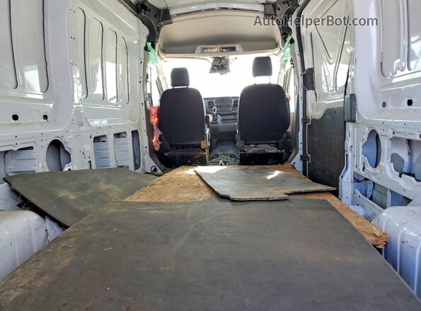 1FTBW9C89MKA94192 2021 FORD TRANSIT White Вид задньої частини салону