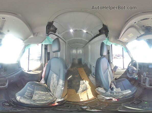 1FTBW9C89MKA94192 2021 FORD TRANSIT White Панорамний вид салону 360°