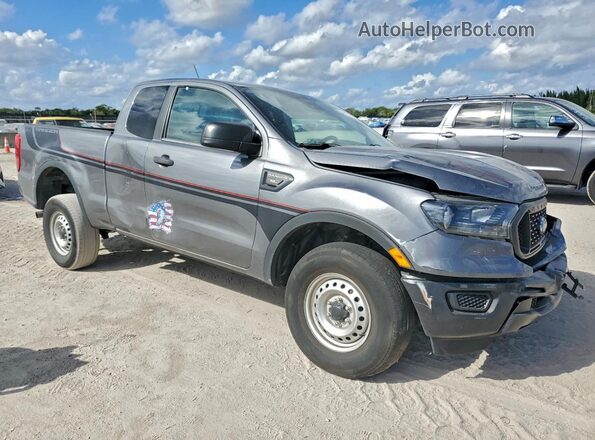 1FTER1EH3MLD69908 2021 FORD RANG Gray წინა მარჯვენა