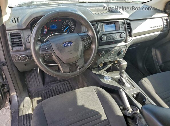 1FTER1EH3MLD69908 2021 FORD RANG Gray წინა პანელის ხედი
