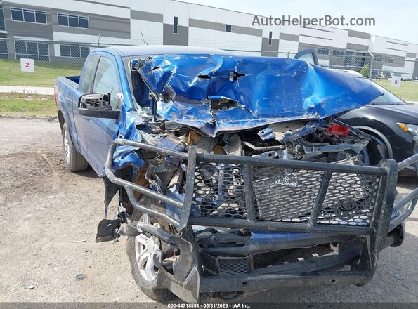 1FTER1EH4LLA24773 2020 FORD RANG Blue Widok z przodu