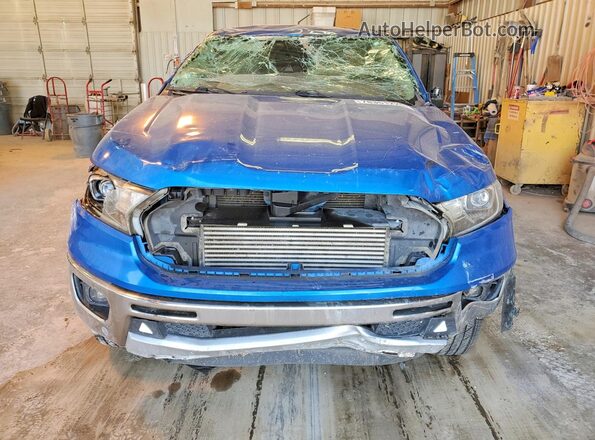 1FTER1EH6MLD65707 2021 FORD RANG Blue Widok z przodu