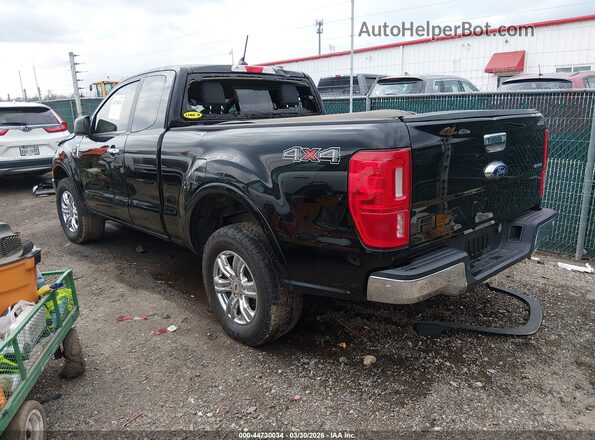1FTER1FH2KLB07048 2019 FORD RANG Black Հետևի ձախ