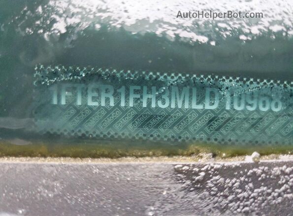 1FTER1FH3MLD10968 2021 FORD RANG Gray Вид наклейки з VIN-кодом
