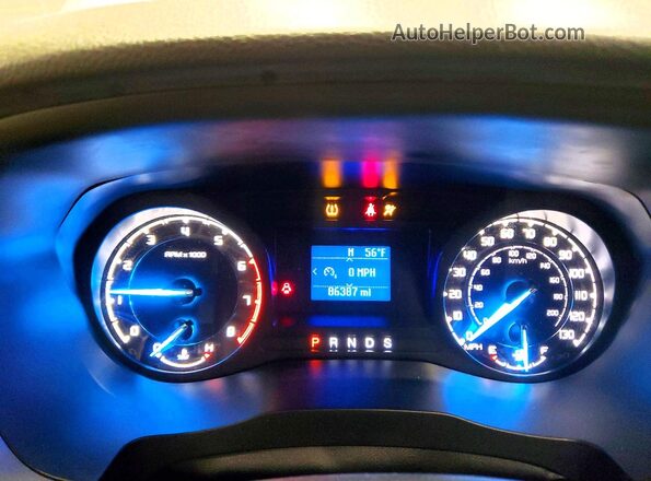 1FTER1FH9MLD01577 2021 FORD RANG Silver ხელსაწყოთა პანელის ხედი