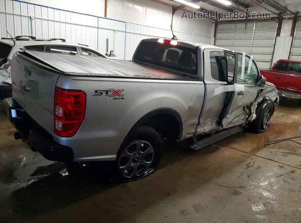 1FTER1FH9MLD01577 2021 FORD RANG Silver უკანა მარჯვენა