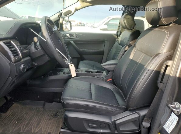1FTER1FHXKLB21988 2019 FORD RANG Gray Вид салону спереду