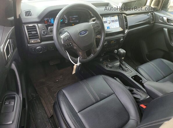 1FTER1FHXKLB21988 2019 FORD RANG Gray Вид панелі приладів