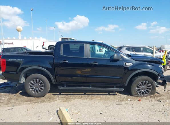 1FTER4EH1MLD43759 2021 FORD RANG Black Widok wnętrza 360 stopni
